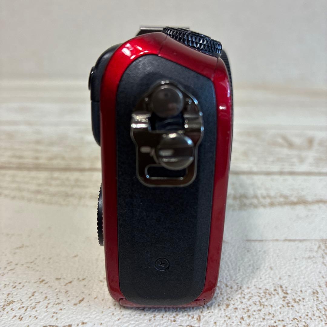 Canon EOS ミラーレスカメラ レッド 2本レンズ付き