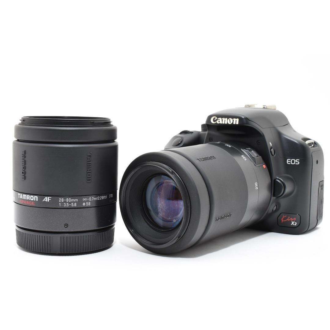 初めてのカメラに❤️Canon EOS Kiss X2❤️ダブルレンズセット