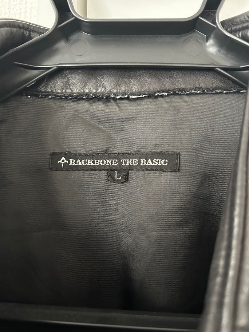 BACKBONE バックボーン レザー　ジャケット　Lサイズ　牛革