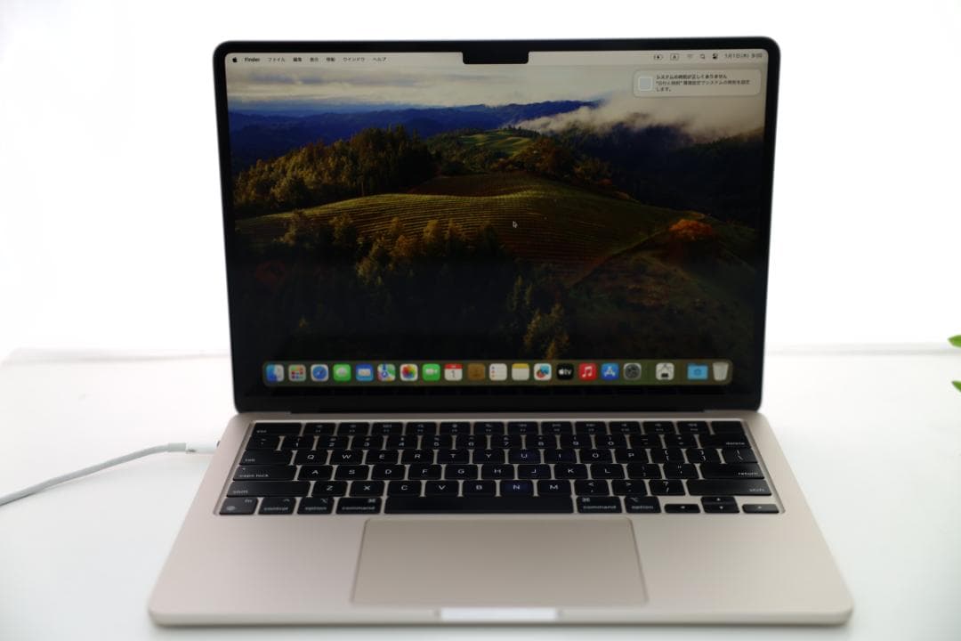 バッテリー100% MacBook Air M2 2022 8/256GB