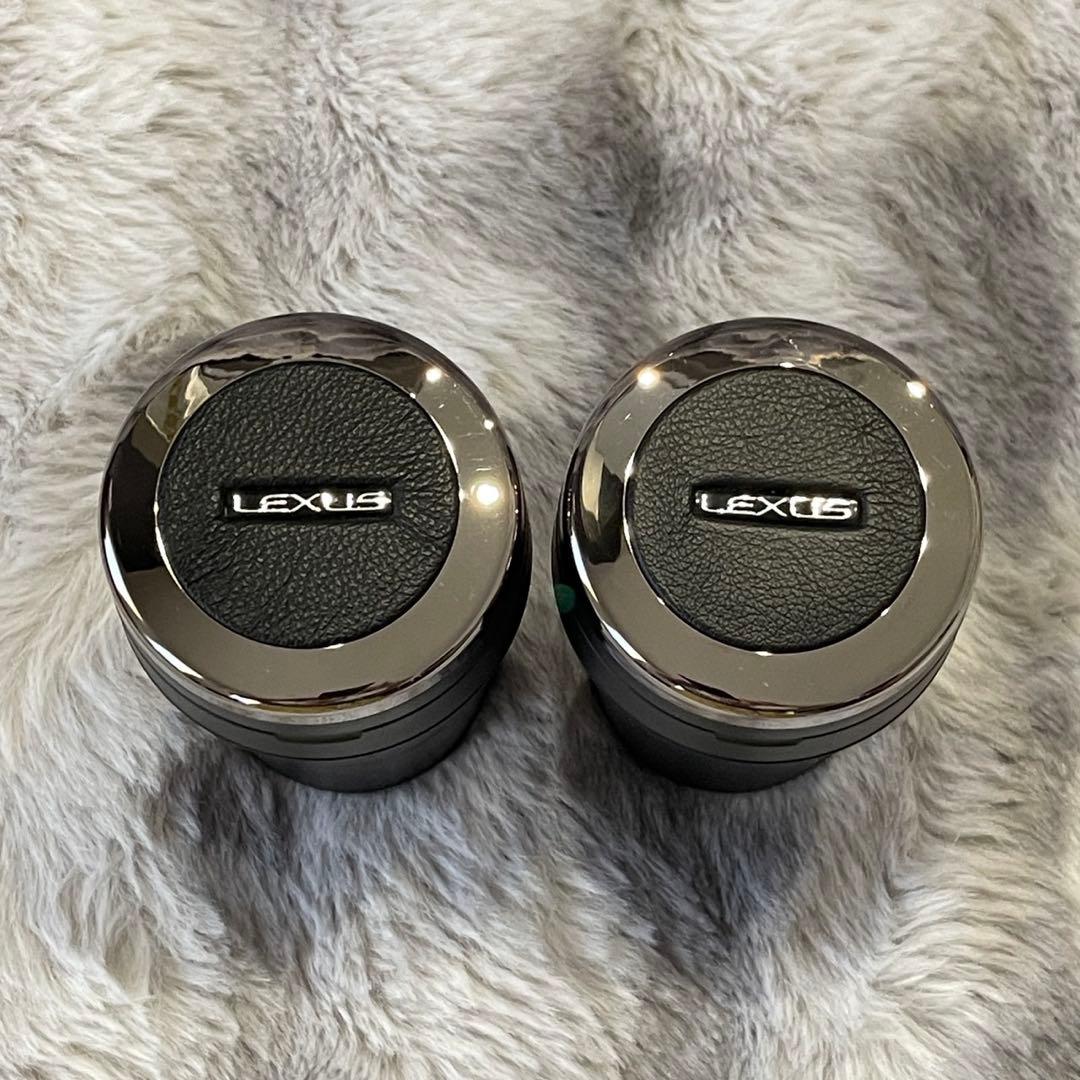 くーくーLEXUS 灰皿2個セット 黒