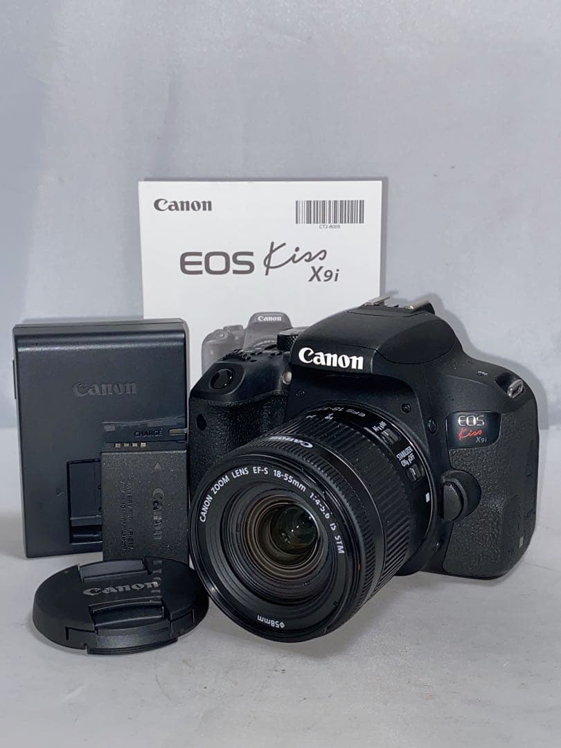 【美品】Canon EOS kiss X9i 18-55mm レンズキット