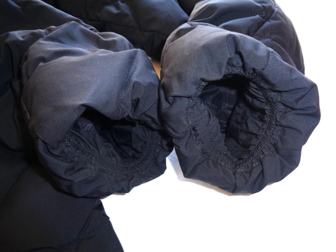 美品 VERYベストダウン大賞 TAION×UNFILO Aラインコート L紺