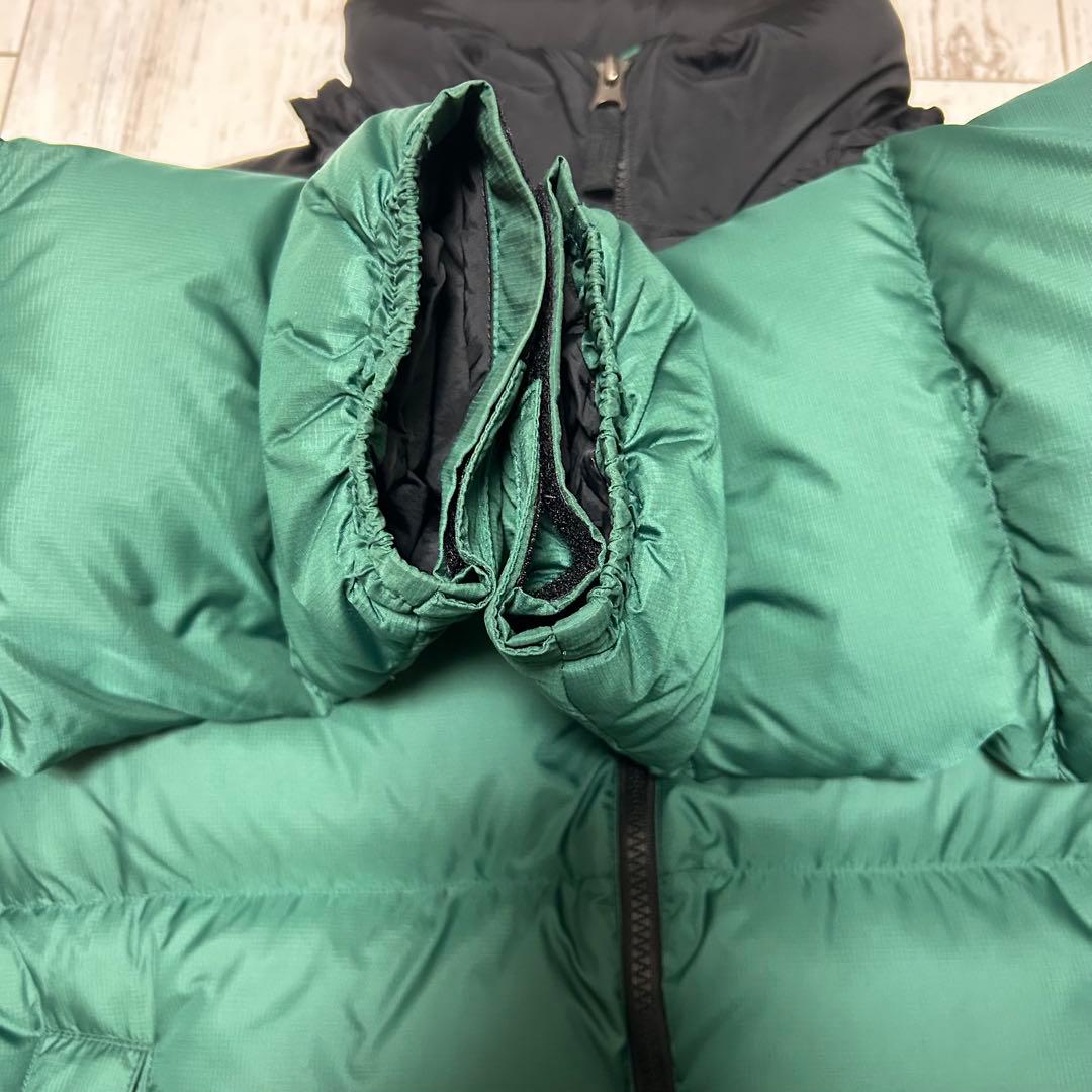 極美品ザ　ノースフェイス ヌプシジャケット グリーン　NDW9235 ダウン