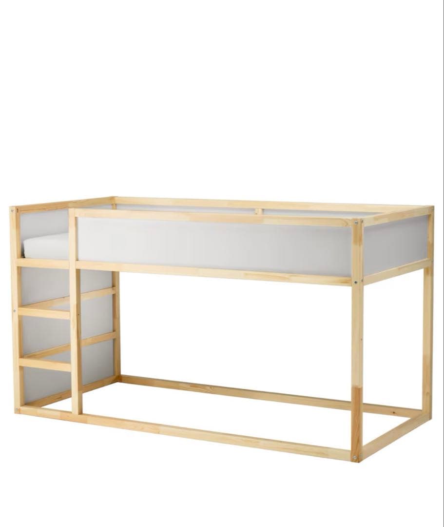 IKEA KURA キューラ　リバーシブル ベッド　ホワイト　二段ベッド　ロフト