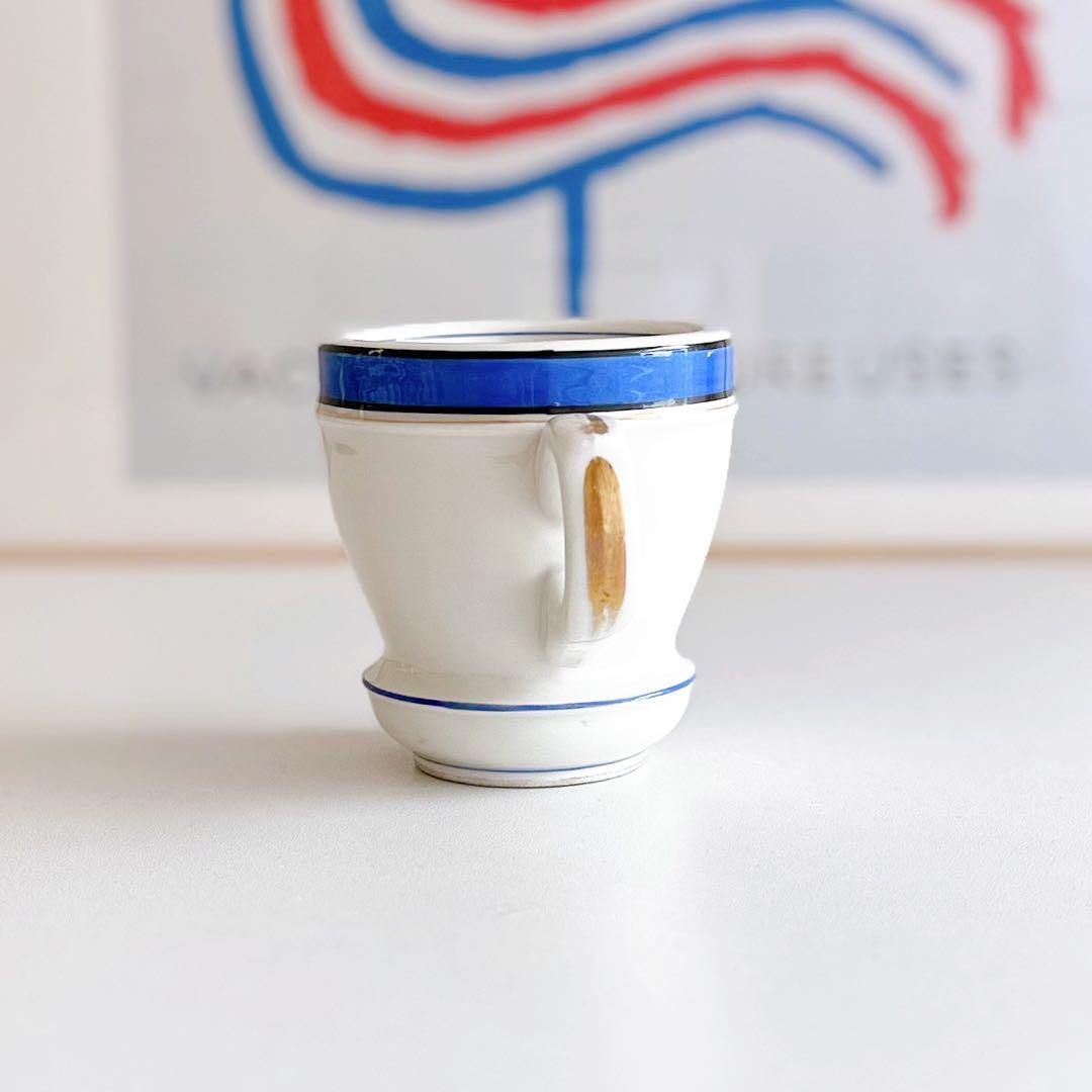 アンティーク ブリュロ コーヒーカップ フランス