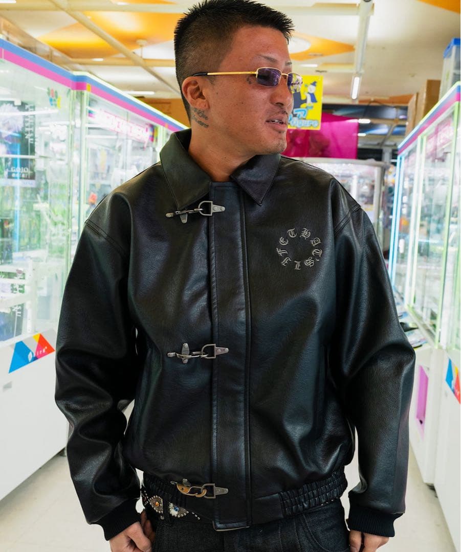 That'slife ファイヤーマンジャケット ブラック