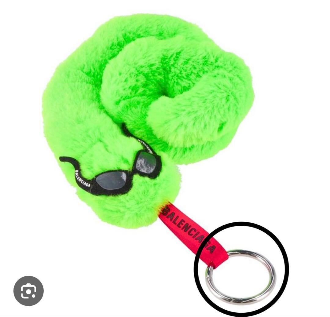 【最終お値下】バレンシアガ　スネーク　キーリング