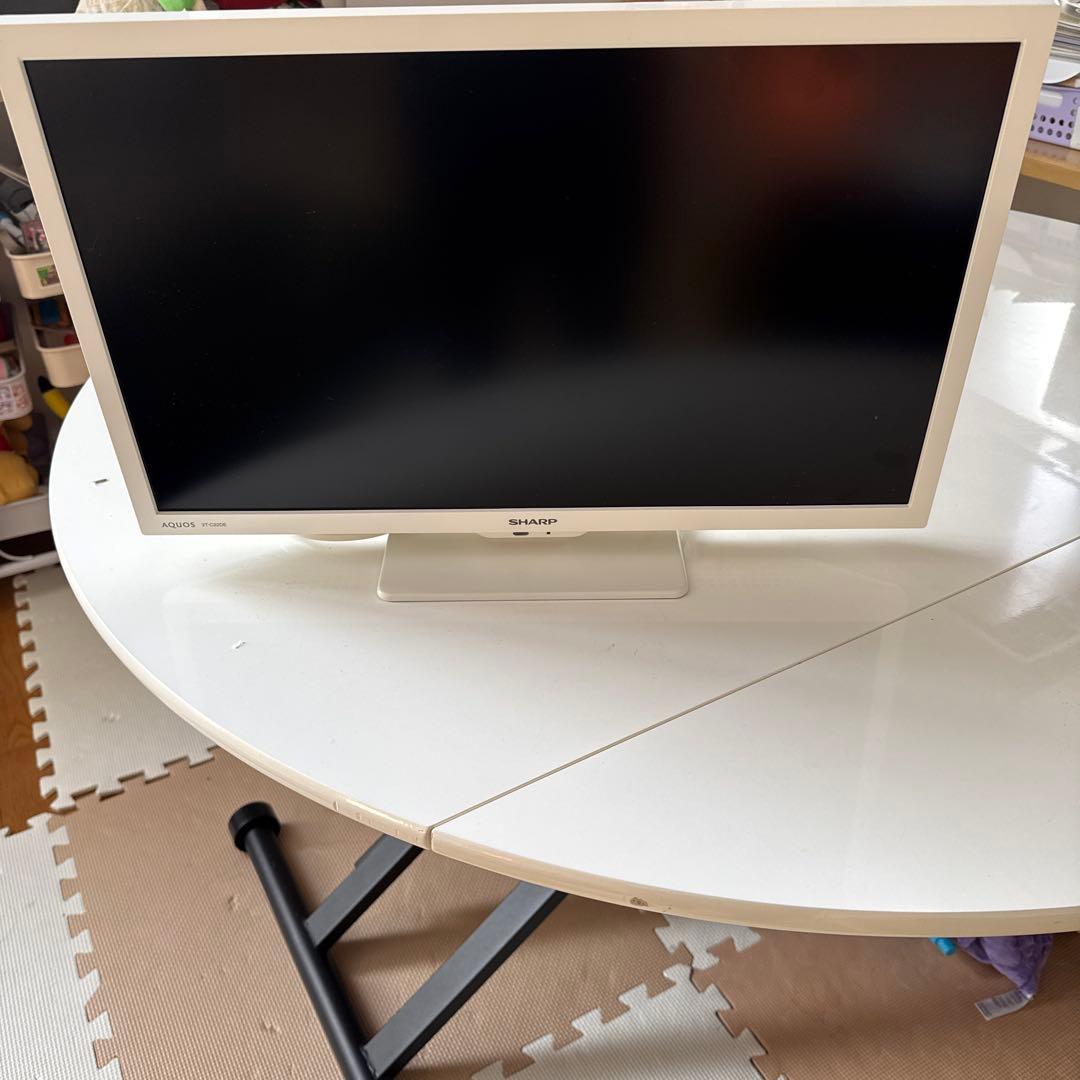 2021年製 テレビ　AQUOS 型番　2T-C22AD 22型