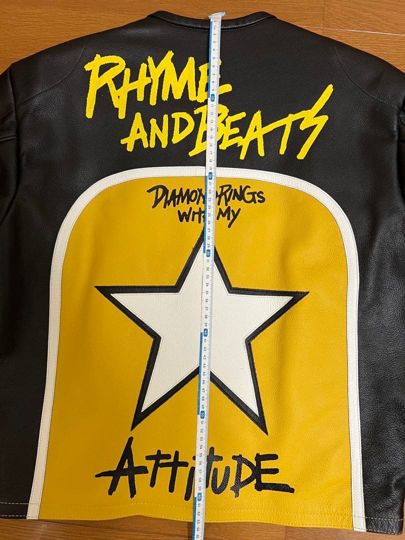 VANSON× CLAIR DE LUNE サイズMライダース(L〜XL相当）