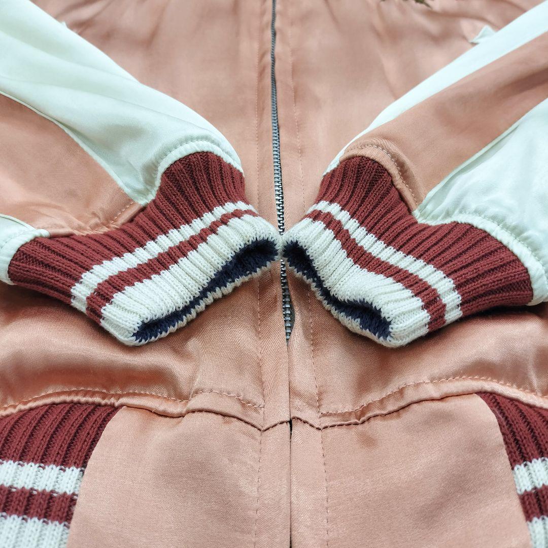 弁髪 日本製 フラットヘッド リバーシブル スカジャン M