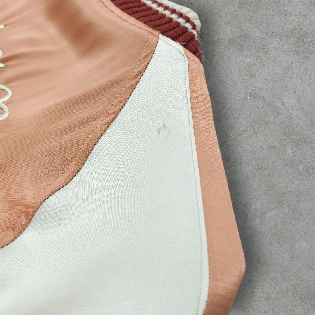 弁髪 日本製 フラットヘッド リバーシブル スカジャン M