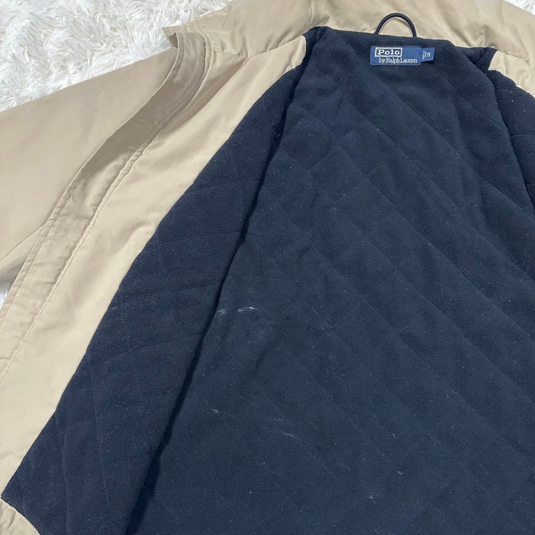 90s✨ラルフローレン ナイロンジャケット スイングトップ ベージュ
