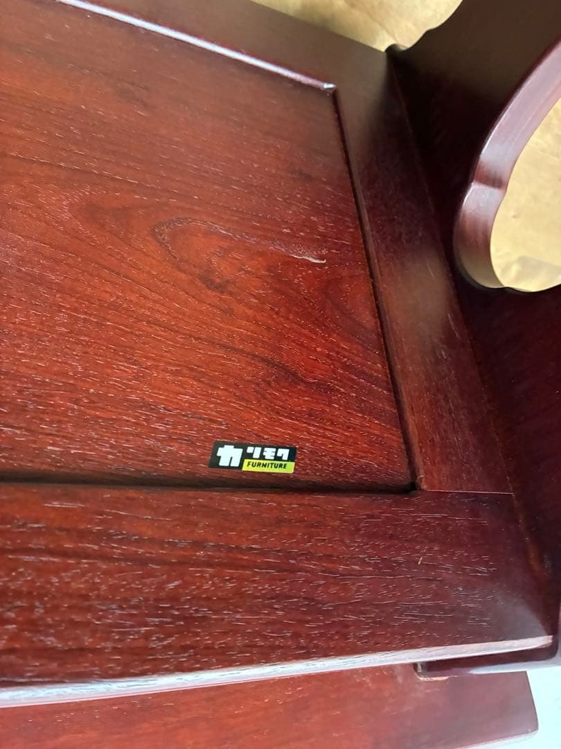 【送料無料】カリモク　座卓　引き出し付きテーブル