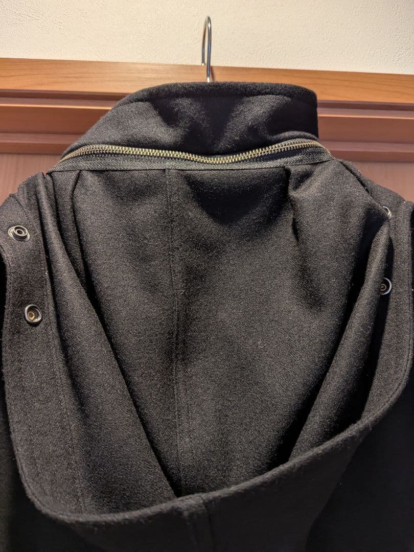 YOUJI YAMAMOTO POUR HOMME ファスナーモッズコート