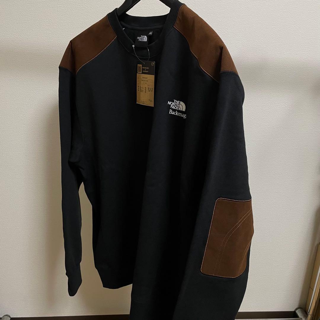 ノースフェイス Backmagic限定 Sweat Crew【XXL】ブラック
