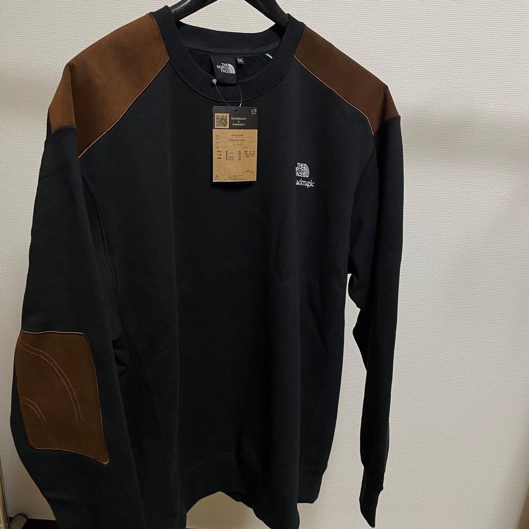 ノースフェイス Backmagic限定 Sweat Crew【XXL】ブラック
