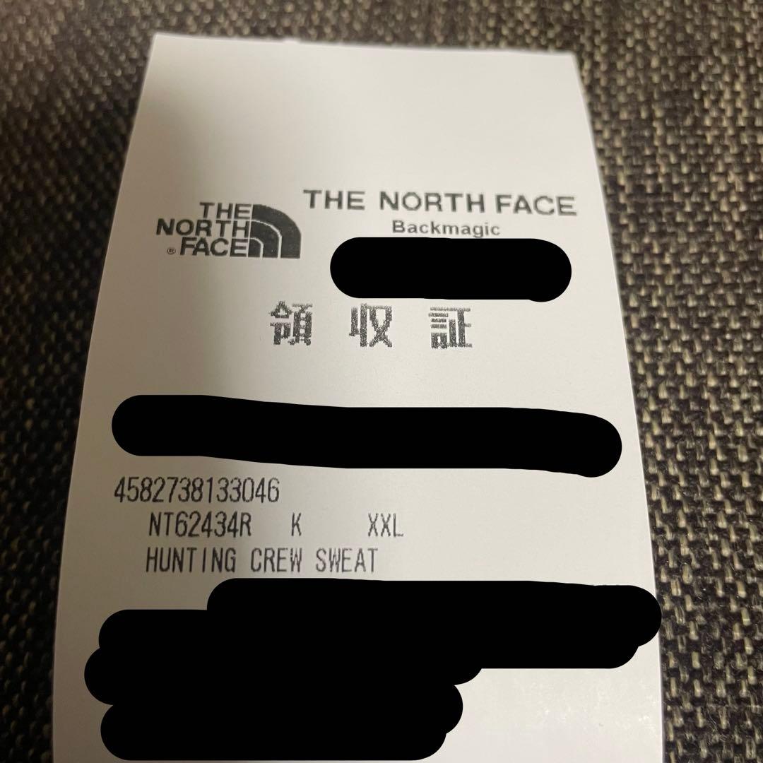 ノースフェイス Backmagic限定 Sweat Crew【XXL】ブラック