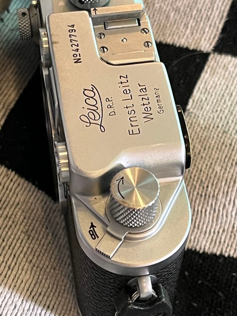 Leica Ⅲc バルナックライカ 革ケース、Fedレンズ付き