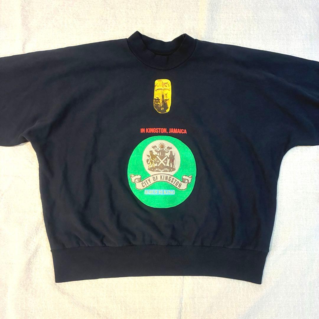 Kanye West Jesus Is King スウェット　黒紺