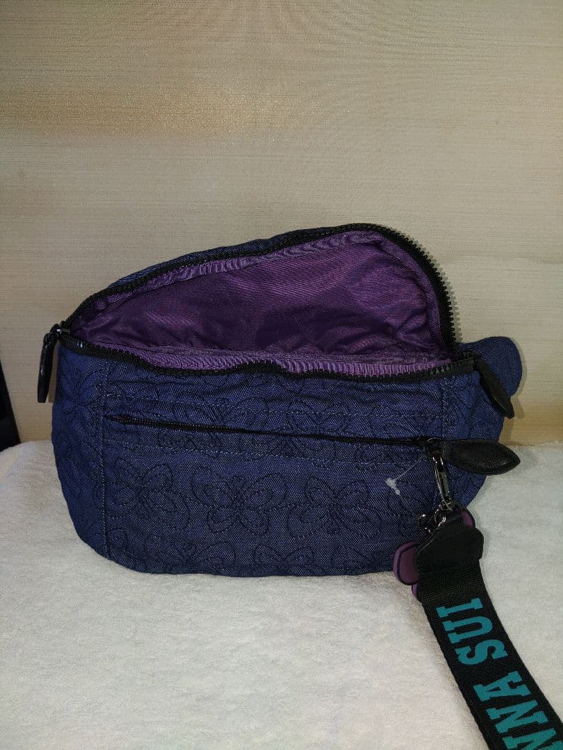 coco ページ アナスイ　デニムウエストポーチ