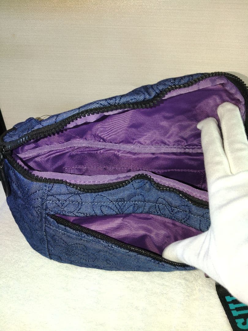 coco ページ アナスイ　デニムウエストポーチ