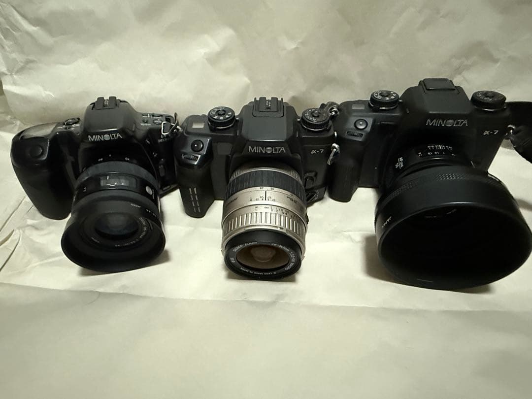 MINOLTA カメラ　3台