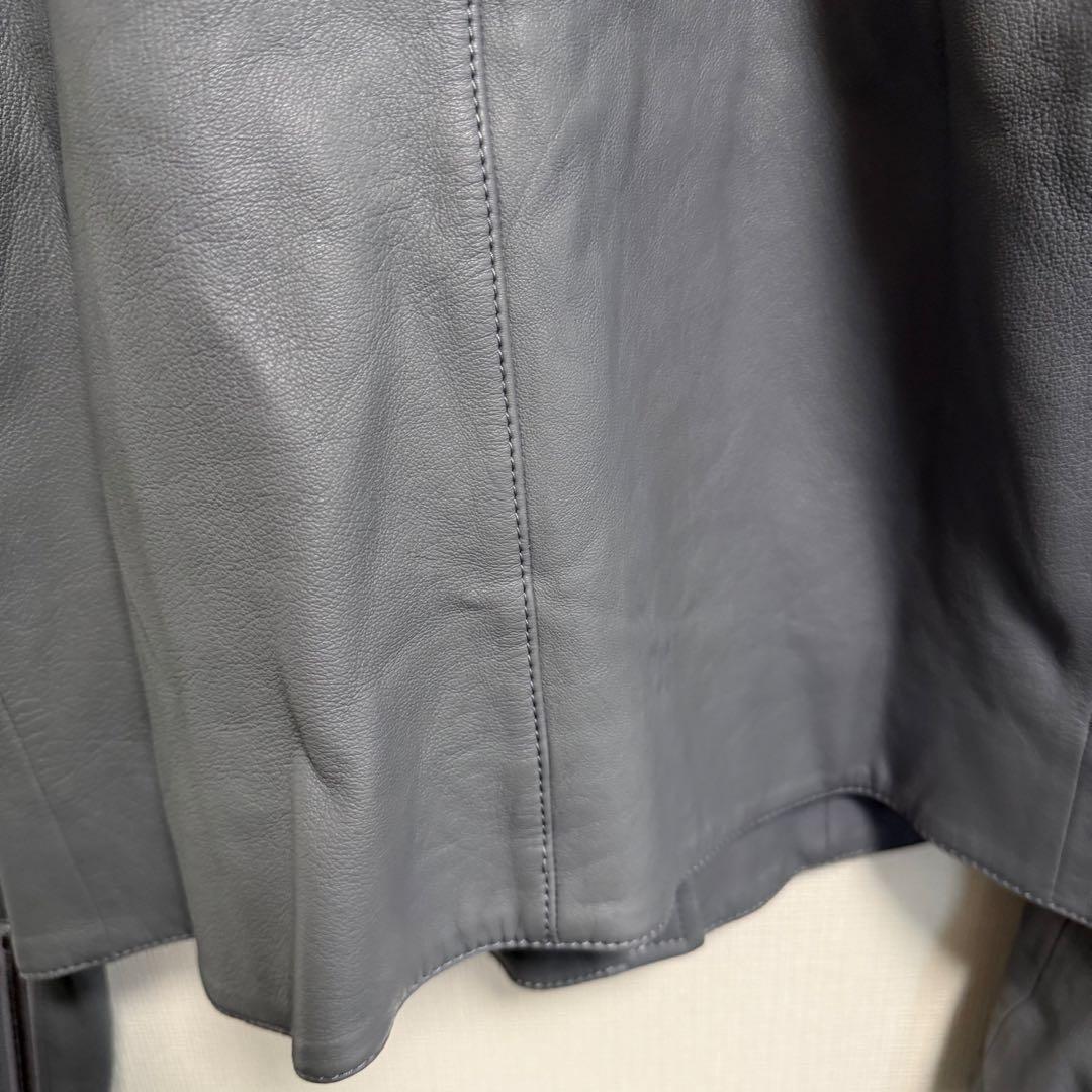 こさめさん専用セオリー 羊革 シングル レザージャケット ぐれー