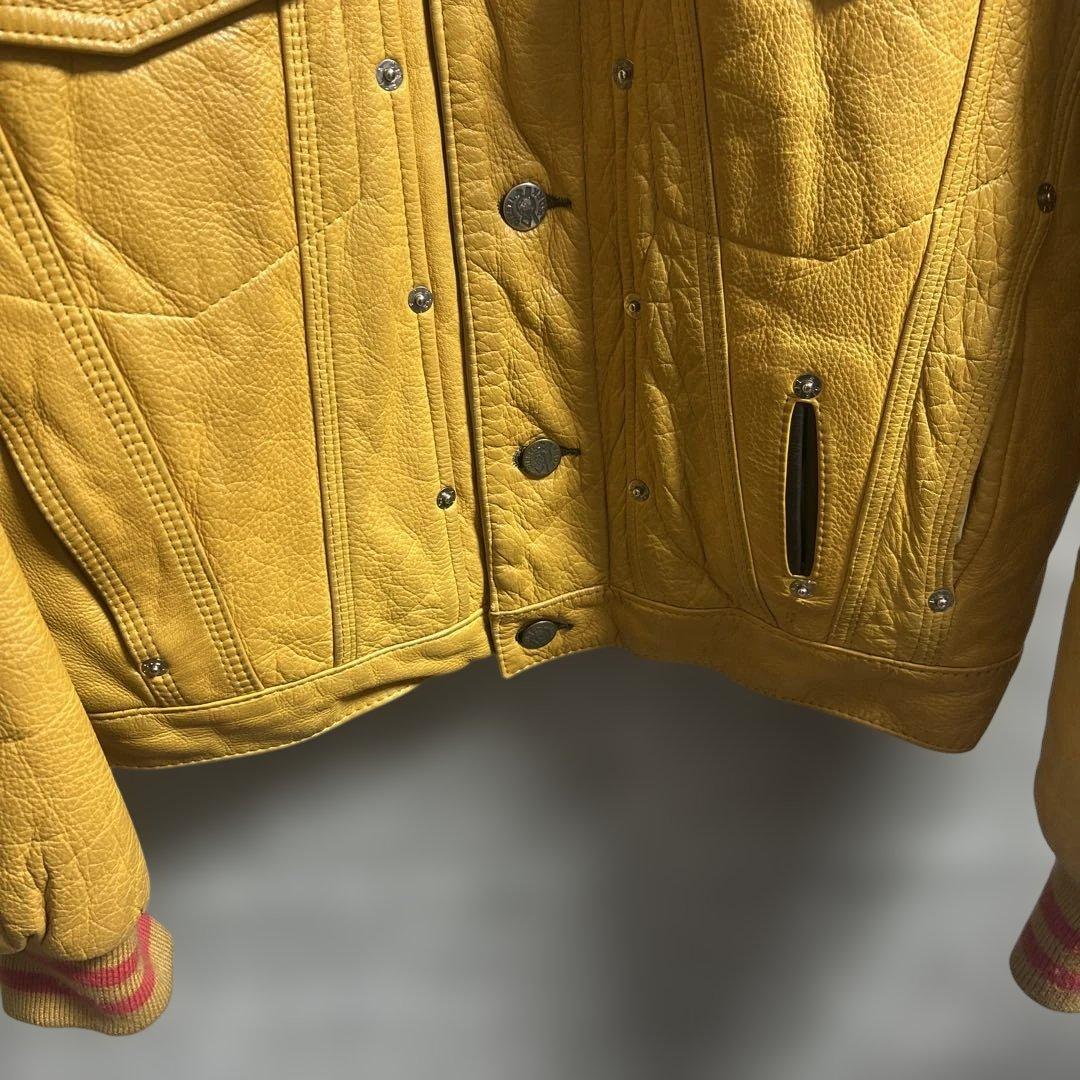 diesel sport レザートラッカージャケット archive y2k