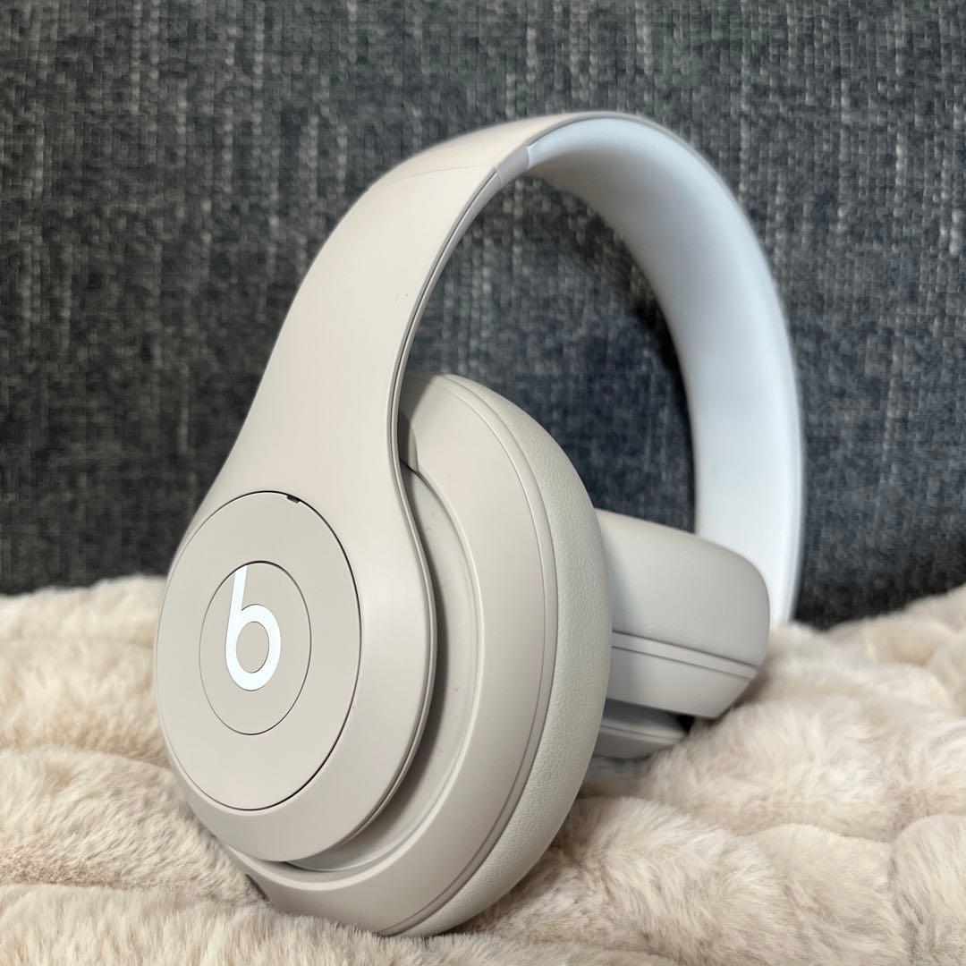 ワイヤレスヘッドホン ライトグレー