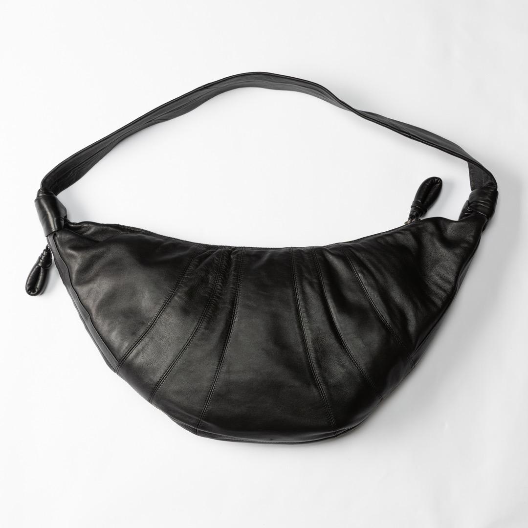 バッグ LEMAIRE LARGE CROISSANT BAG IN LEATHER