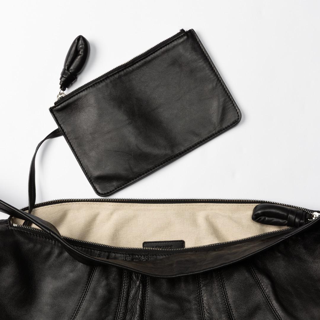バッグ LEMAIRE LARGE CROISSANT BAG IN LEATHER