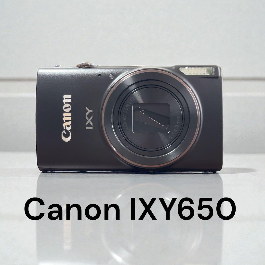 【美品】 Canon IXY650 新品充電器 新品バッテリー ストラップ 付き