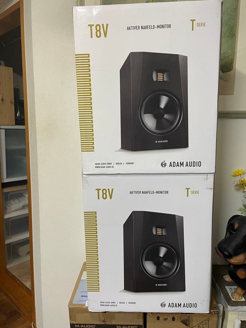 ADAM AUDIO T8V アクティブモニタースピーカー　2台