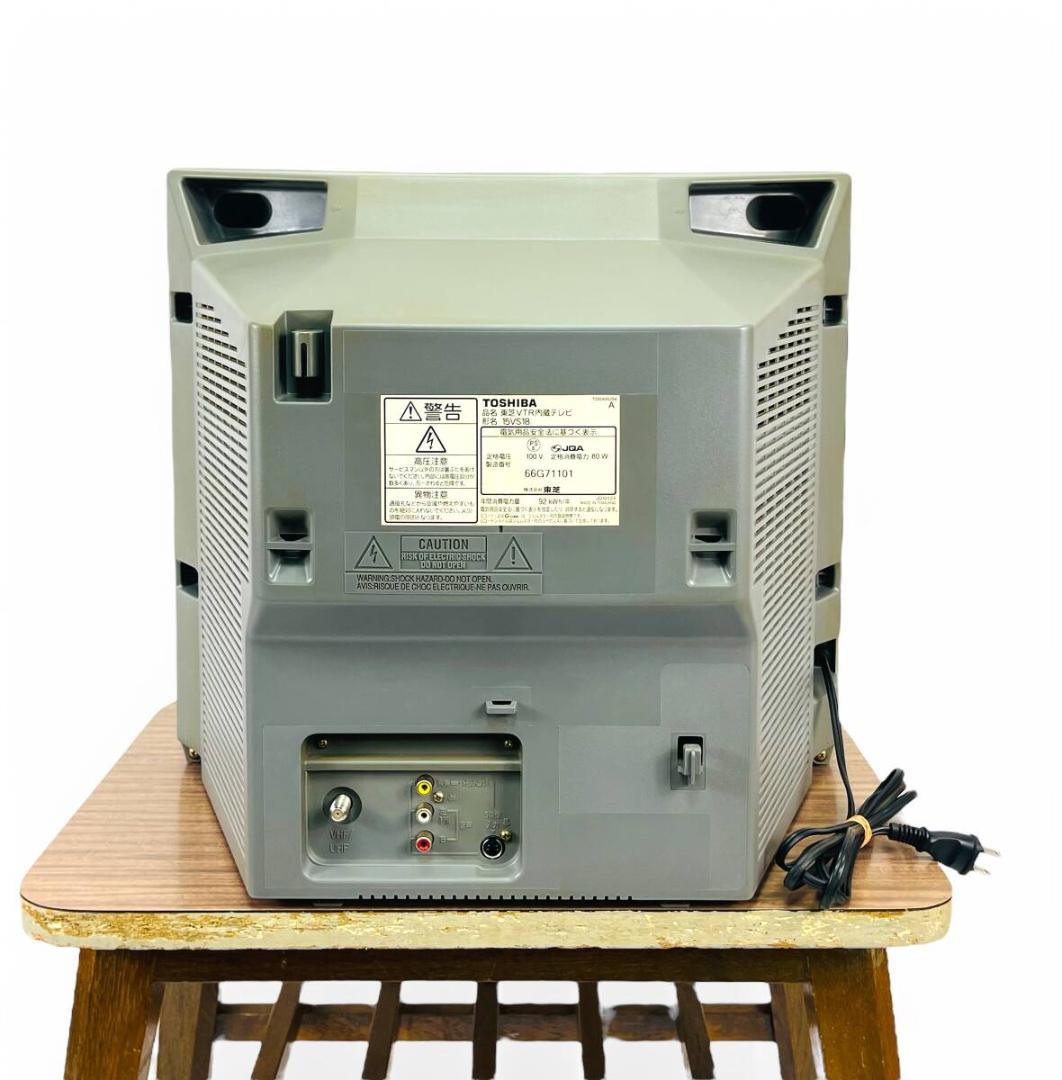 【ビデオ再生出来ました】TOSHIBA FACE VTR 15VS18 04年製