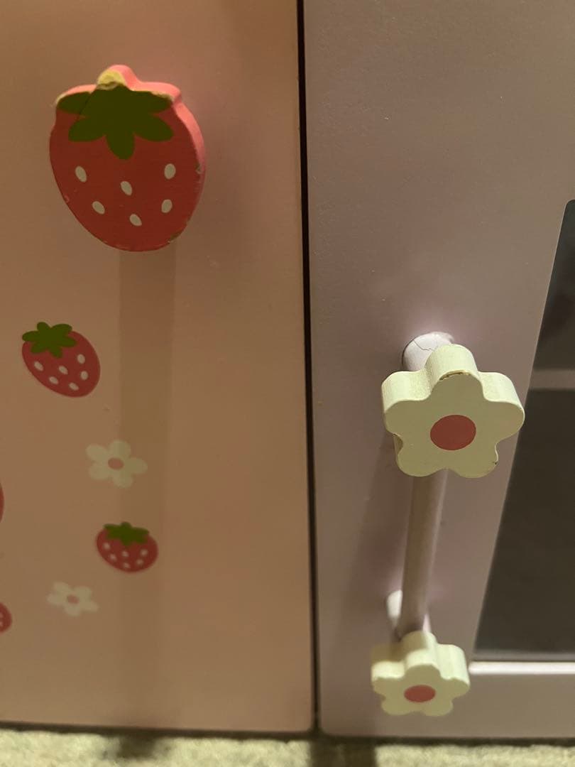 マザーガーデン　希少　リボンベル　キッチン　おままごと　野いちご　DXキッチン