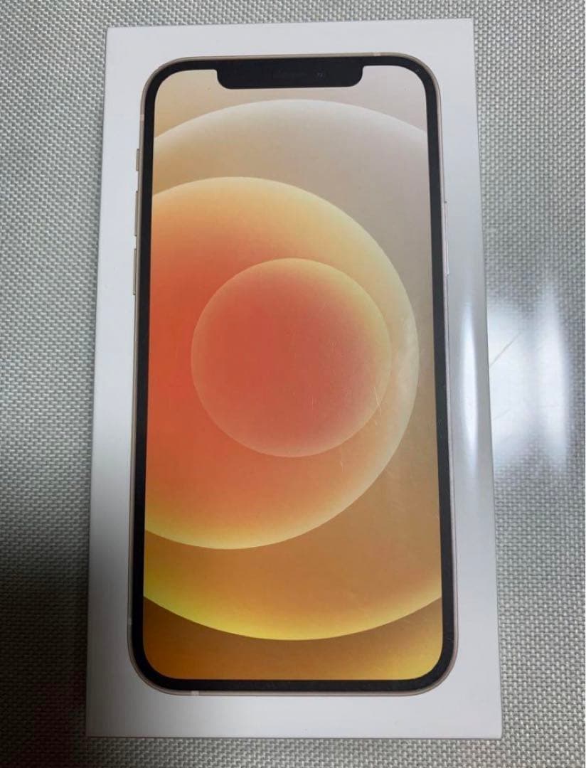 iPhone12 64gbホワイト SIMフリー残債なし　新品　開封済み　未使用