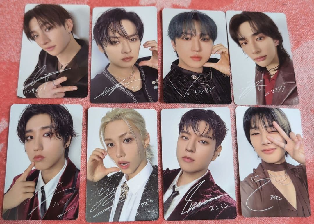 straykids xmas popup トレカ　8枚コンプ　特典