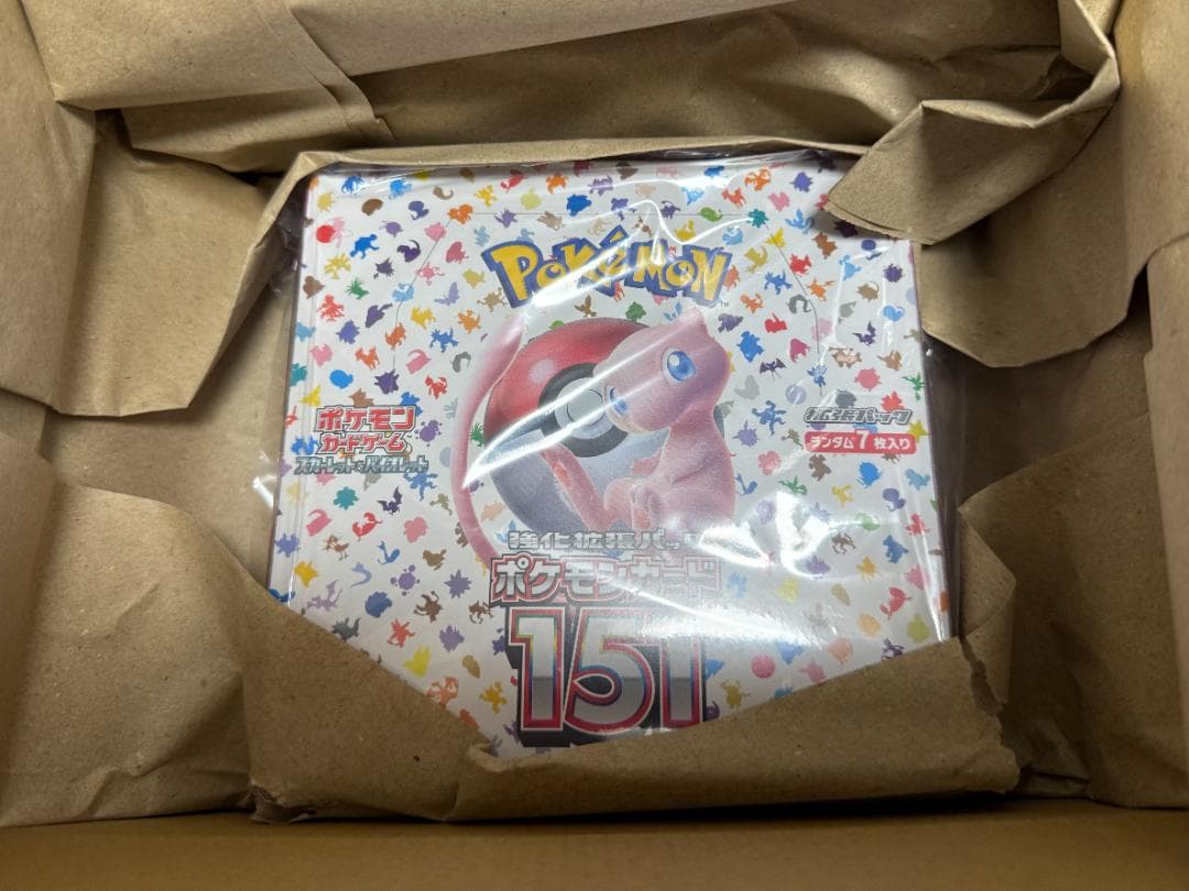 ？*？様 ポケモンカード 151 ボックス 未開封 シュリンク付き