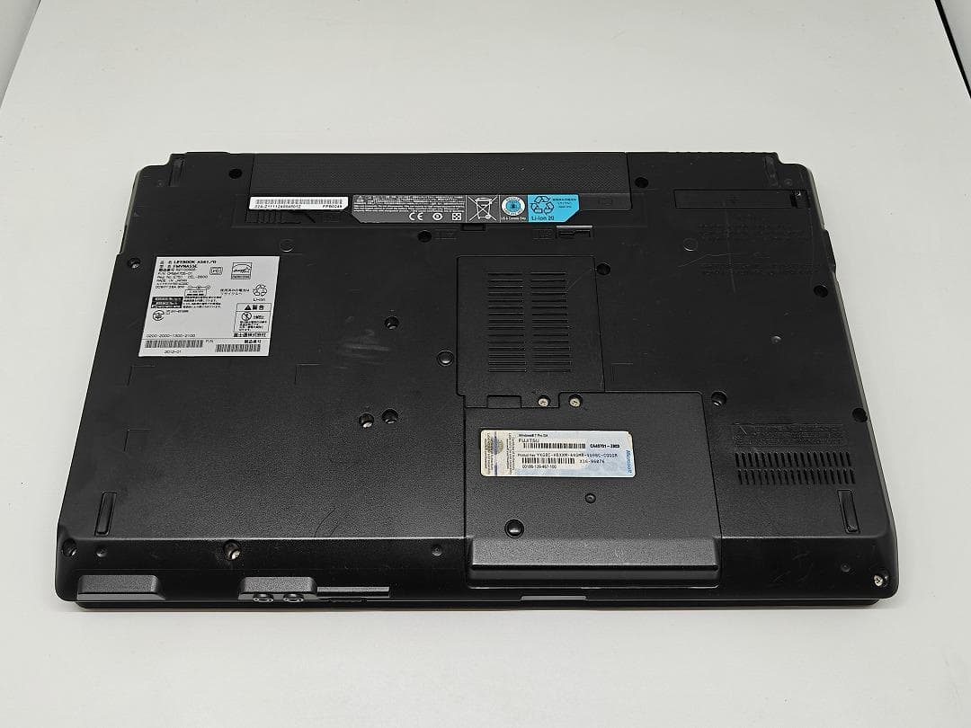 【FUJITSU】爆速 Core i7/新品SSD128GBノートパソコン A2