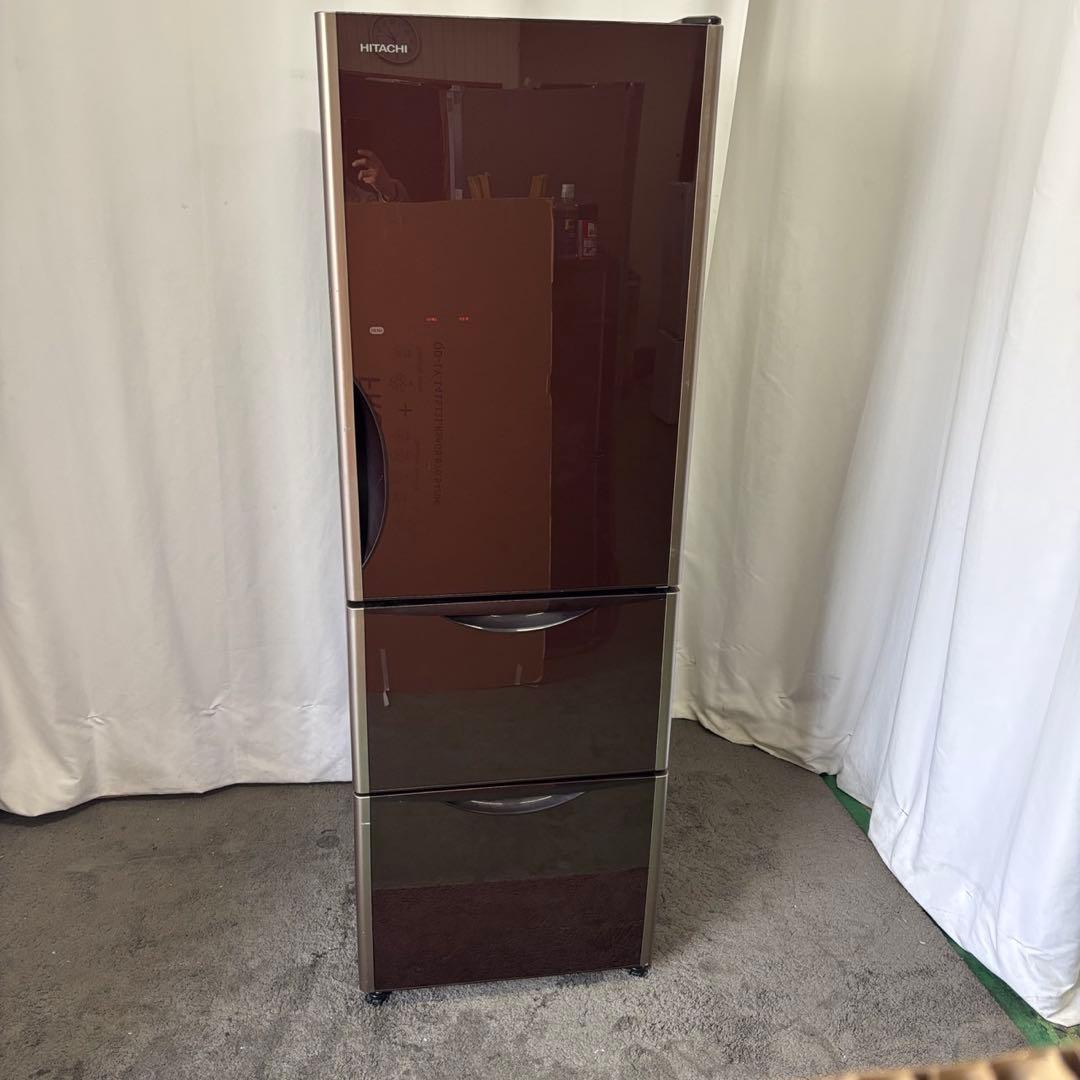 36　冷蔵庫　日立　大型　300-400ℓ　安い　綺麗　右開き　真チル　設置無料