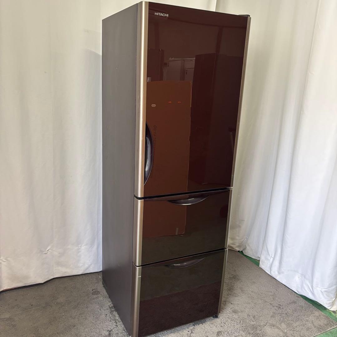 36　冷蔵庫　日立　大型　300-400ℓ　安い　綺麗　右開き　真チル　設置無料