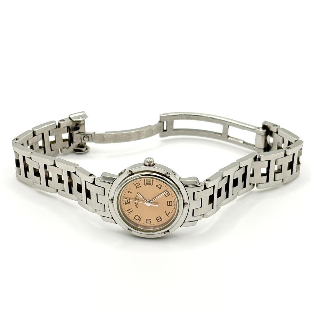 894◇美品◇ HERMES エルメス クリッパー CL4.210 箱 ピンク