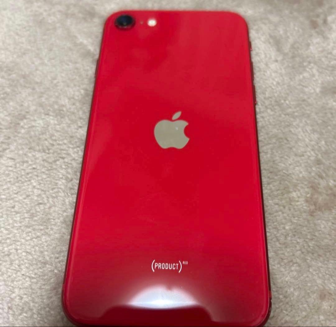【ホームボタン故障】iPhoneSE 第2世代 レッド 128GB 赤