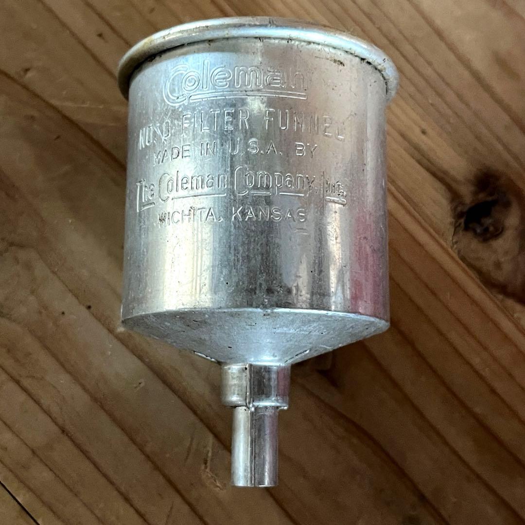 ウ*️様 Coleman ランタン 200A 日立化成工業 アルミ製のファンネル