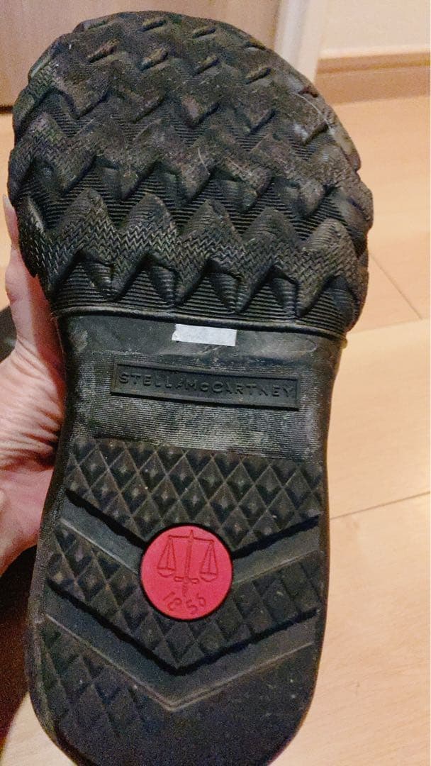 Stella McCartney × HUNTERレインブーツ　ブラック