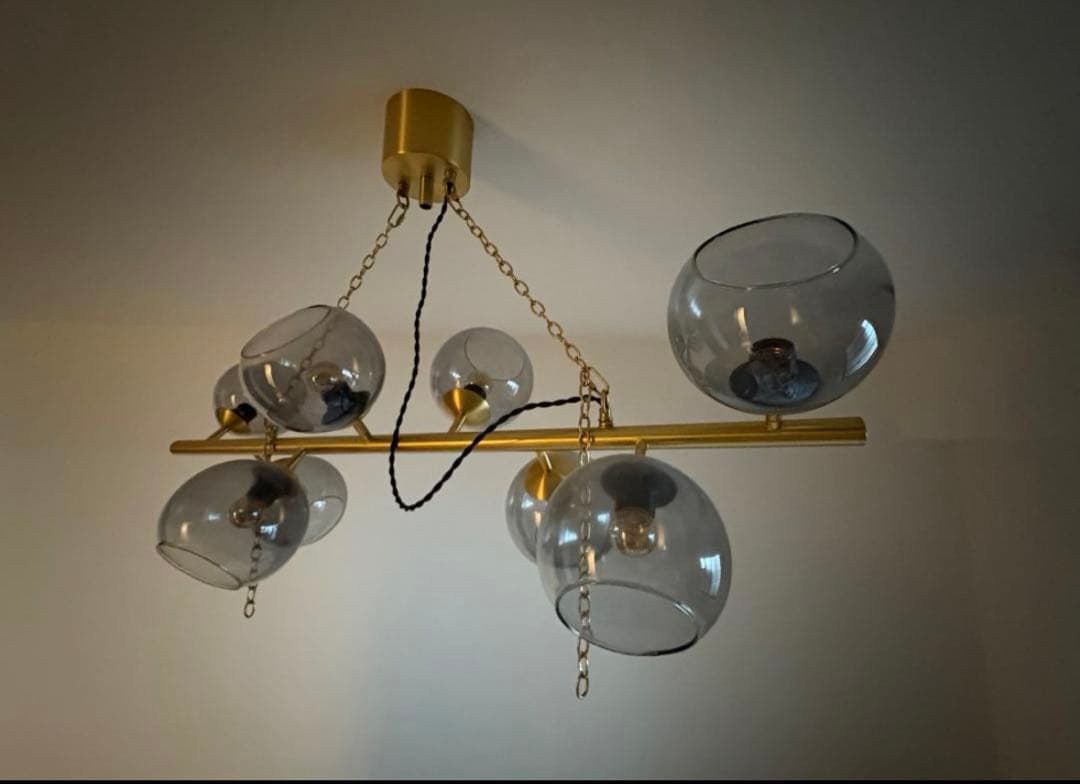 AS①HERMOSA BIARRITZ 8 ペンダントランプ ゴールド