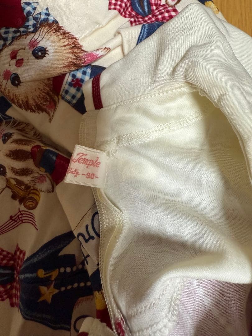 シャーリーテンプル キャットサーカスワンピースと麦わら帽子セット