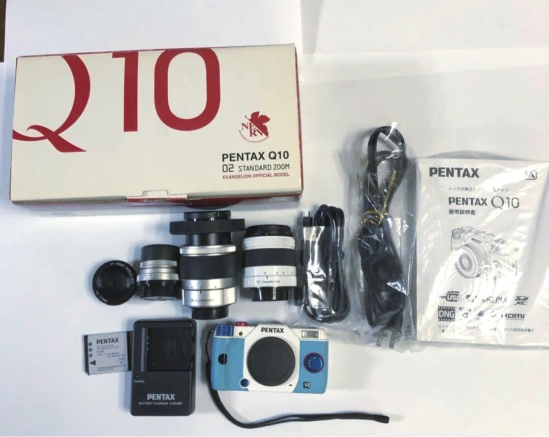 PENTAX ミラーレス一眼 Q10 エヴァンゲリオンモデル 付属品多数