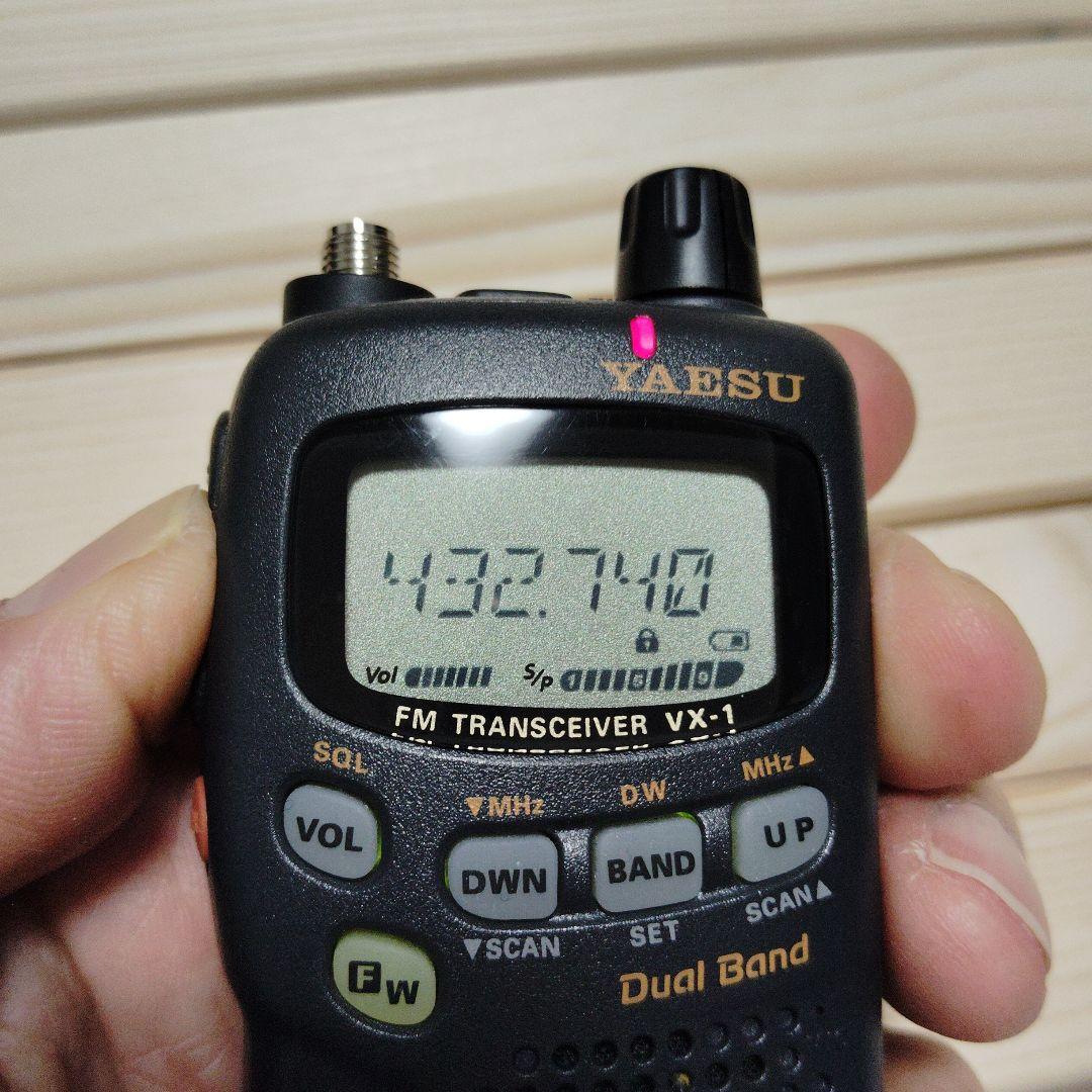 雷*丸様 ヤエスYAESU VX-1 FMトランシーバー